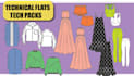 design professional fashion technical tech pack for you