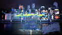 create a cyber city intro