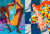 draw a fashion illustration, portrait, sketch