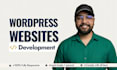 design redesign wordpress website as a full stack developer