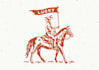 draw vintage western logo illustration
