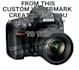 create watermark from  your name or logo