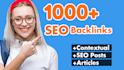 create 1000 high da 60 contextual seo backlinks for google ranking