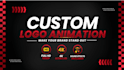 create custom logo animation intro and outro for your brand