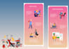 animated app and website design
