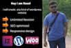 design fully responsive wordpress website