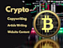 be your nft and crypto article writer and rewriter