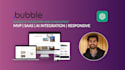 develop bubble website or app mvp saas on bubble io