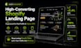 design high converting shopify landing page for cro