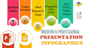 make modern powerpoint google slides presentation infographics