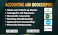 do bookkeeping, accounting, profit and loss in quickbooks online, xero, excel