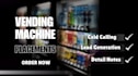be your vending locator and set appointments for machine placements