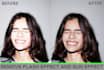 do fix overexposed photo and remove flash, sun exposure superfast