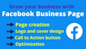 setup and optimize facebook business page