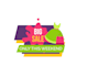 design super advertising logo with satisfaction guaranteed