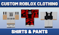 make custom roblox clothing for you