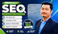 monthly seo rank first page google service with backlinks