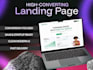design saas landing page, website template, website mockup, and figma website