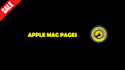 edit, create and manage apple mac pages