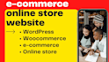 create ecommerce online store website