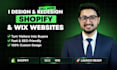 transform your shopify or wix website into a high converting design