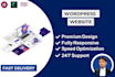 design and develop wordpress website and ecommerce store