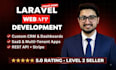 be your PHP laravel developer and build a full stack web application