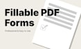 create professional interactive PDF forms