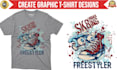 make top notch custom t shirt designs in 8 hours or asap