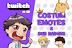 create custom twitch emotes and sub badges