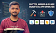 fix flutter, android, ios bugs, update apis and play console