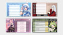 make a banner for your streaming schedule