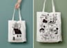 print for the bag, designing for eco bags, custom print