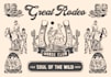 draw vintage handdrawn western cowboy for logo and tshirt