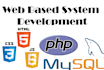 develope website system with PHP