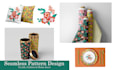 create modern seamless textile pattern designs