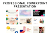 create a modern powerpoint presentation design
