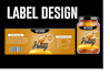 make honey label, coffee packaging design, cbd label design