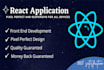 develop react website in react js as a react js developer