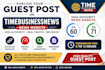 do guest post on timebusinessnews dofollow backlink