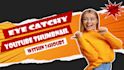 design attractive youtube thumbnail