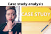 do quality case study analysis
