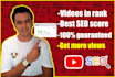 write SEO title, and tags for your youtube video