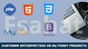 develop website using php html css bootstrap and javascript