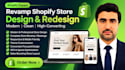 revamp shopify store design and redesign shopify website