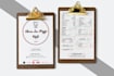 create restaurant menu design