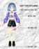 draw and design live2d vtuber model for stream