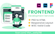 psd xd to html convert with css bootstrap javascript jquery