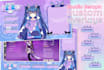 design vtuber stream overlay and logo for twitch and youtube