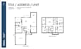 draft your residential floor plan brochure